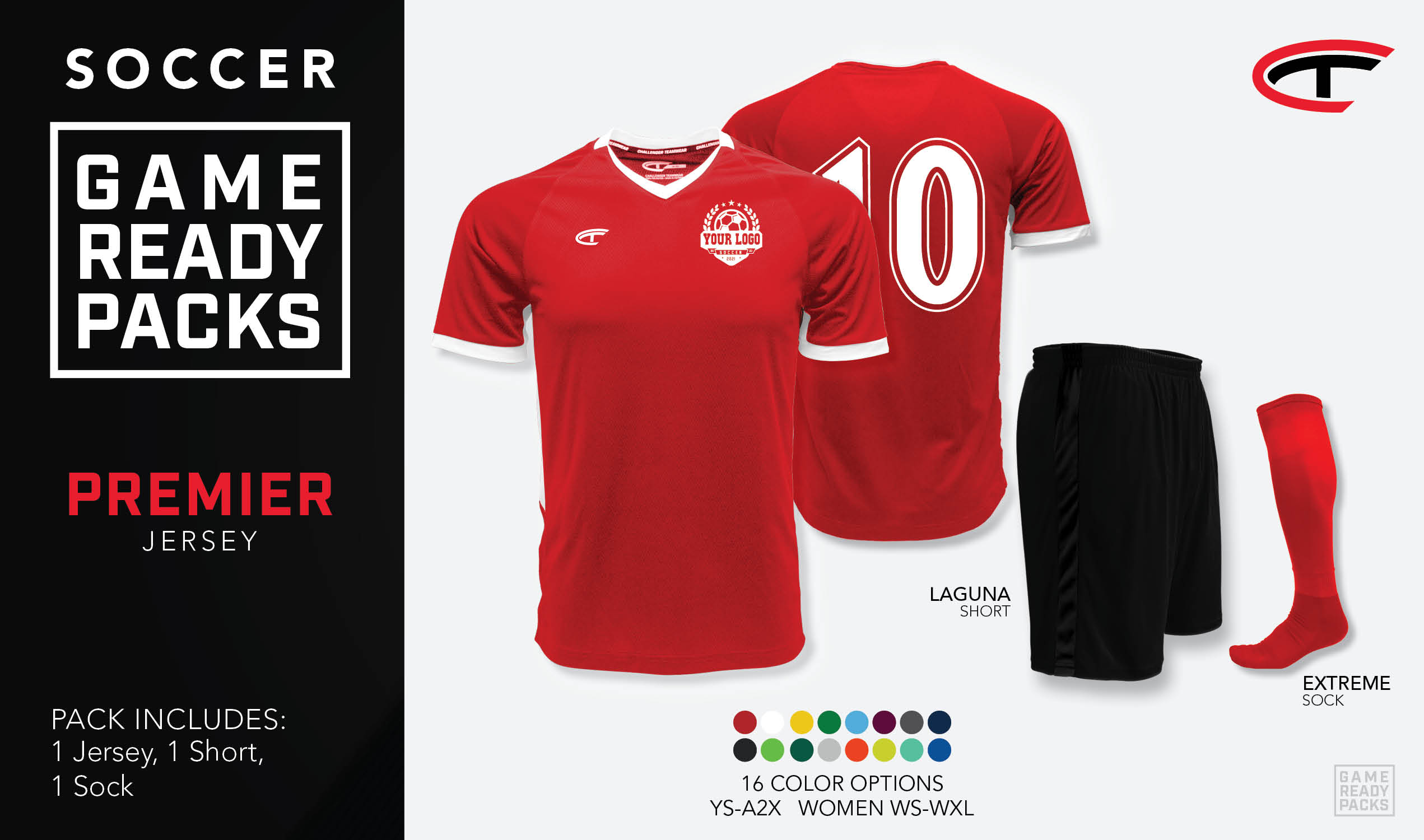 Challenger soccer uniforms 2025